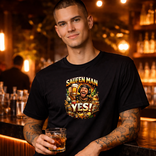 SAUFEN MAN YES - Premium Shirt